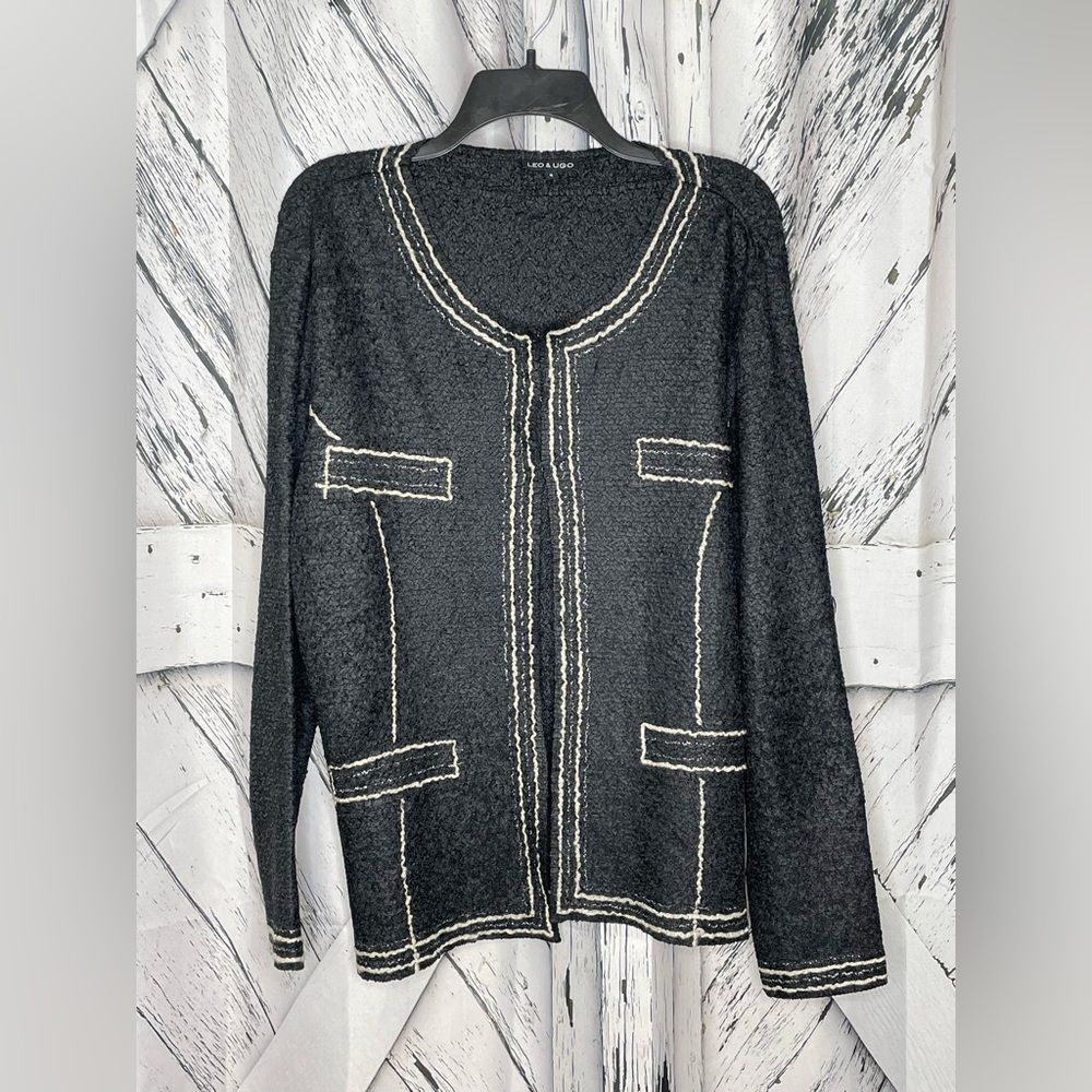 Leo & Ugo Crinkle Lightweight Jacket 2X